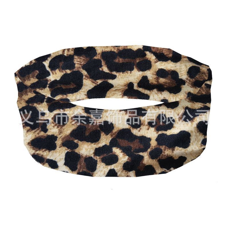 欧美瑜伽弹力头带运动健身跑步吸汗束发带韩版素色头饰头巾发箍|undefined