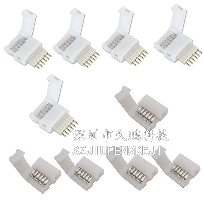 Светодиодная лента RGBWW световая лента беспаечный гнездовой разъем 6P RGB CCT разъем для разъема 12 мм