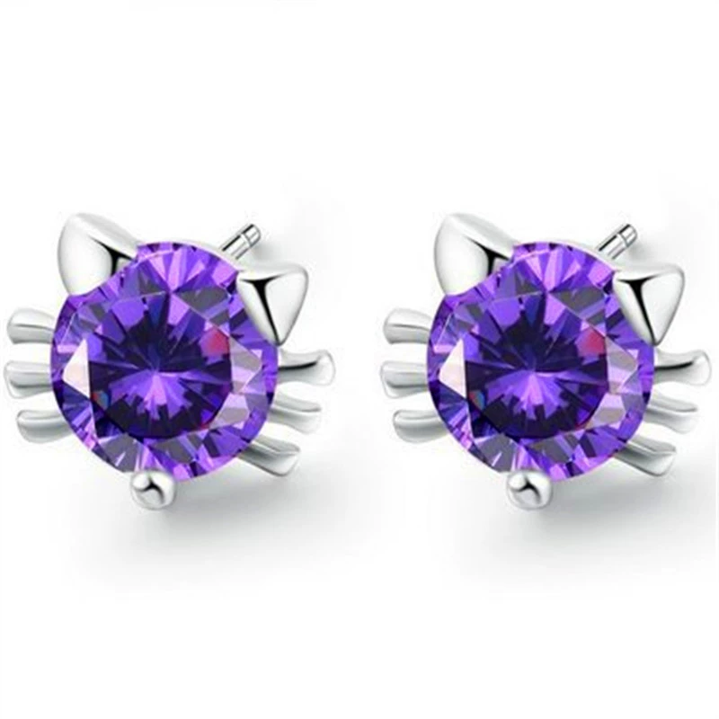 Серьги из циркония небольшого дизайна, универсальные, AliExpress, Amazon, оптовая продажа