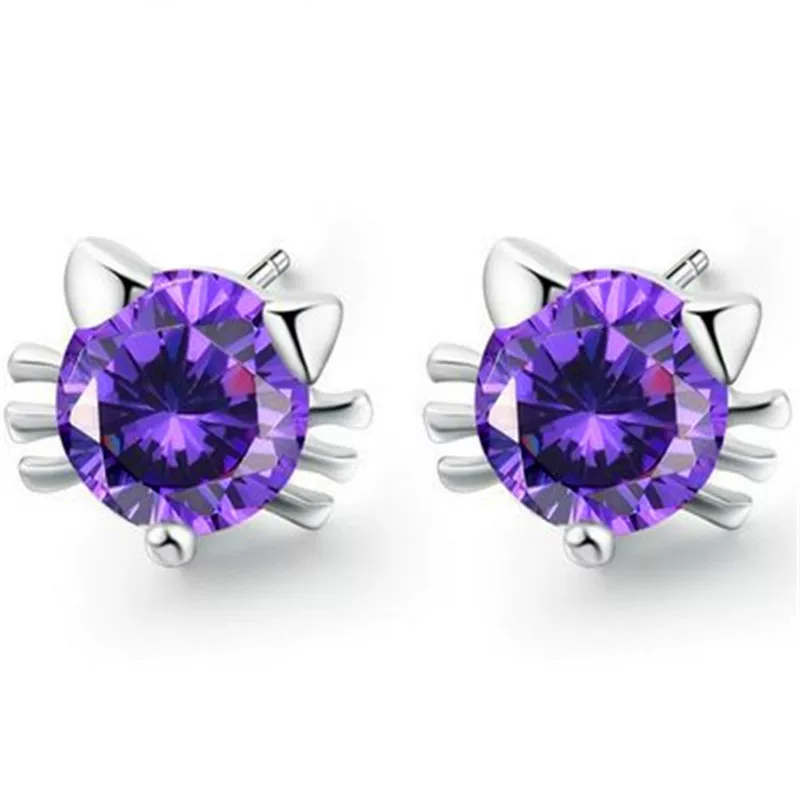 Серьги из циркония небольшого дизайна, универсальные, AliExpress, Amazon, оптовая продажа