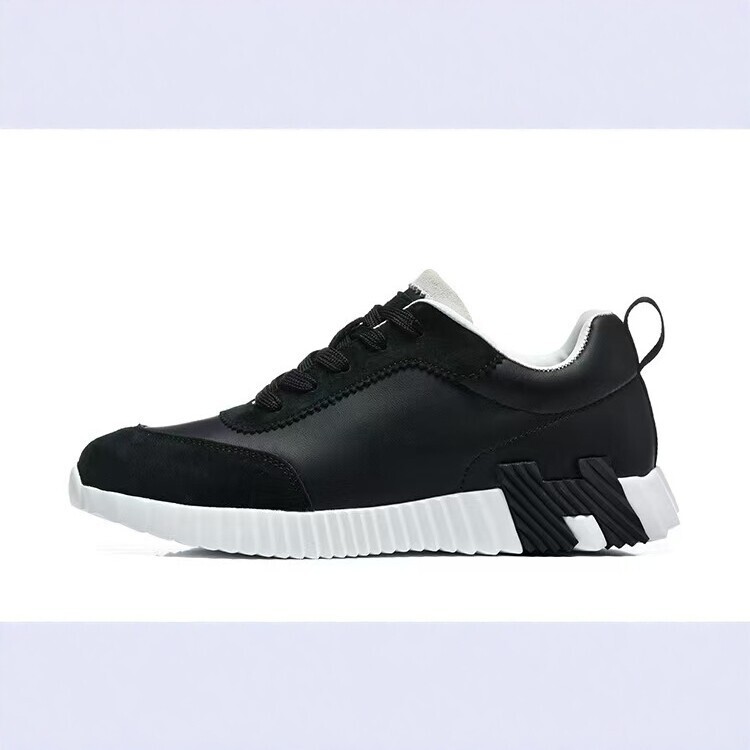New European Style Putian Shoes with H Logo, Breathable Men's Trendy Casual Sports Shoes, Unisex Low-Top Running Shoes