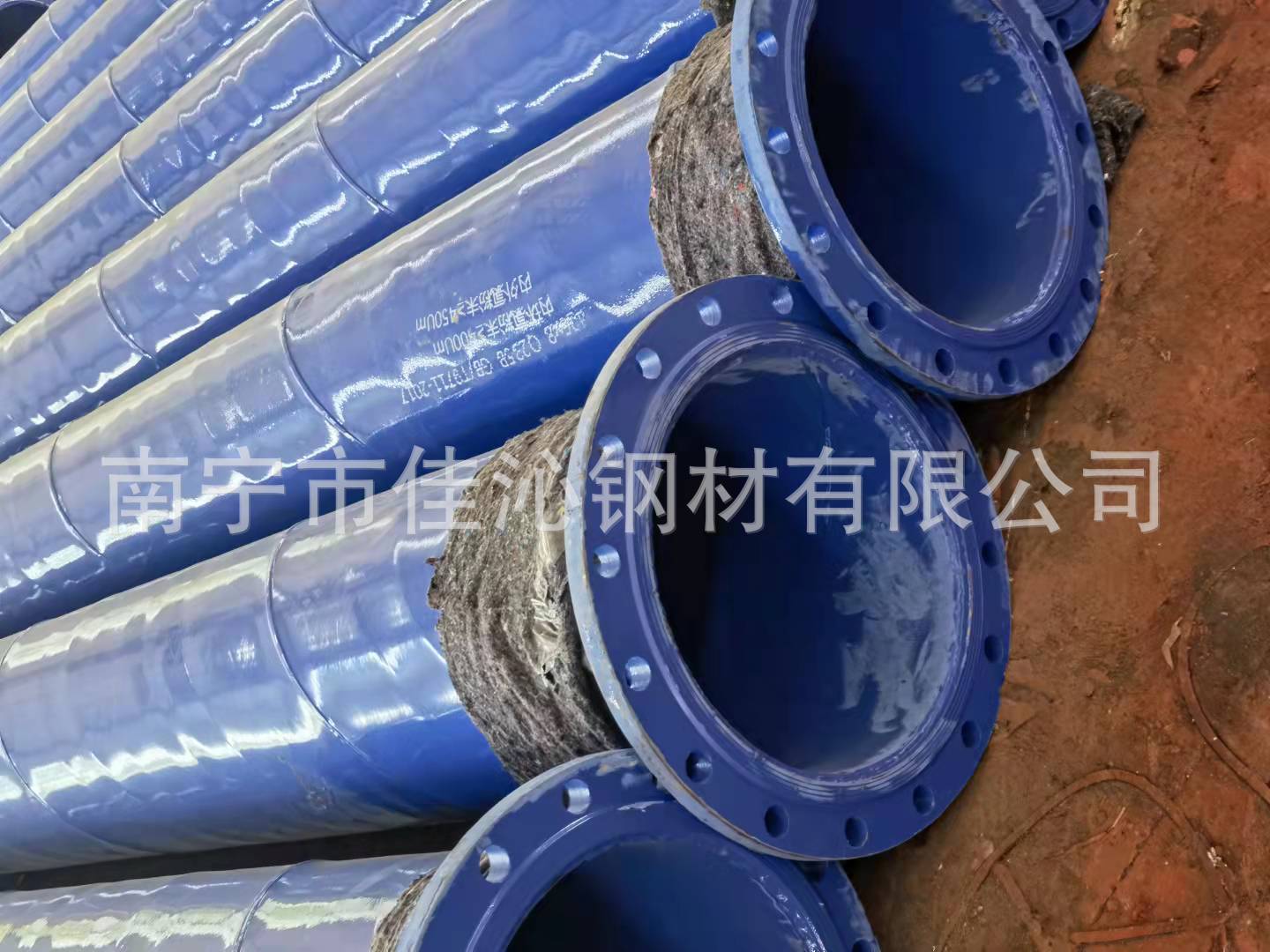 防城港螺旋钢管IPN8710防腐钢管 涂塑钢管