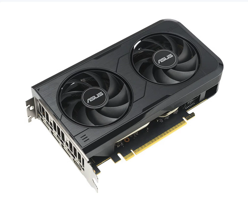 Видеокарта ASUS DUAL-RTX5050-O8G Snow Leopard, 8 ГБ GDDR6, двойной вентилятор, 2 слота