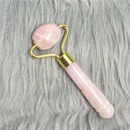 Cross-border wholesale powder crystal roller scraping single roller three-piece set powder crystal double-headed roller massager set