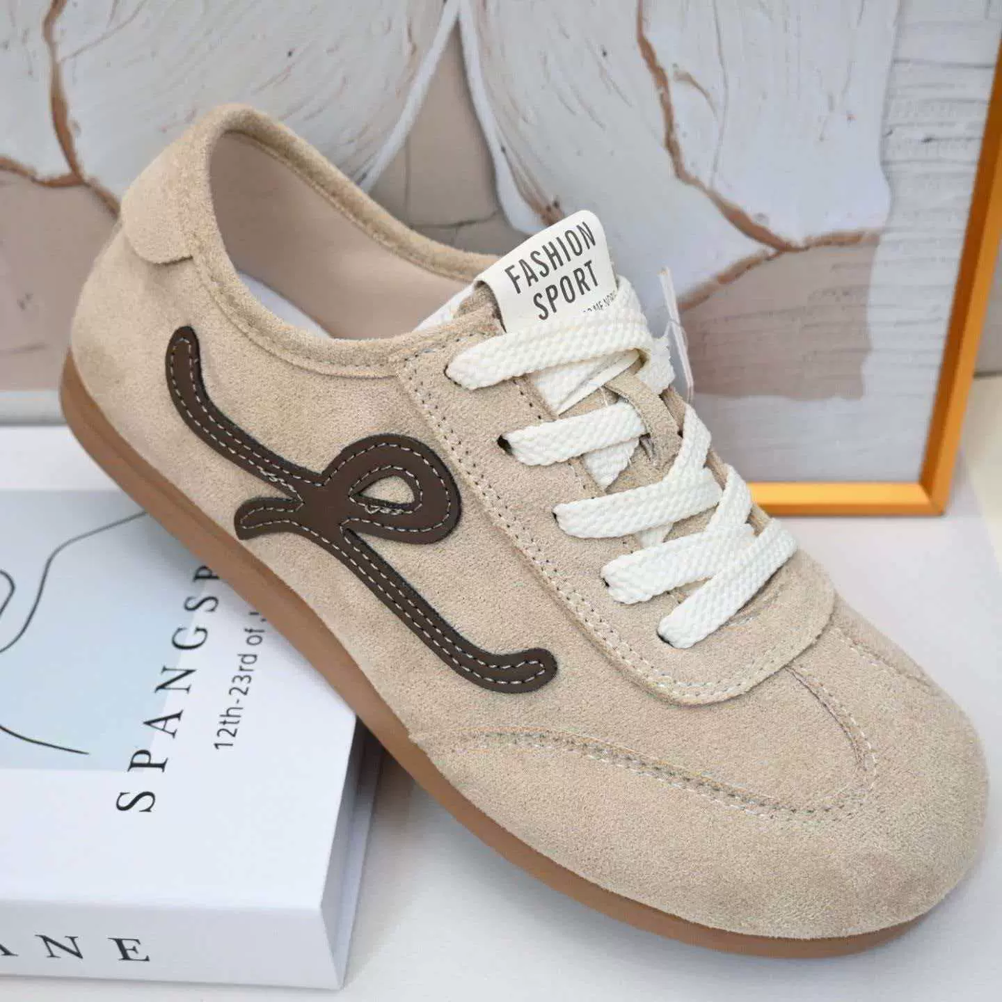 2026纯色季平底鞋透网韩版ins女学生防滑板鞋休闲单鞋