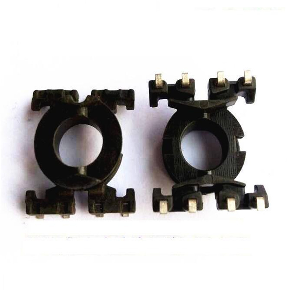 RM6高频变压器骨架立式贴片4+4针 YT-0608电木BOBBIN