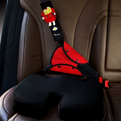 Accessories Limiter Shoulder, Seat belt shoulder pad - velvet-big-french-fries-three-piece-set-seat-belt-auxiliary-accessories