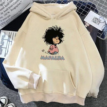 ���羳ŷ�롿Mafalda hoodies women graphic long sleeve top