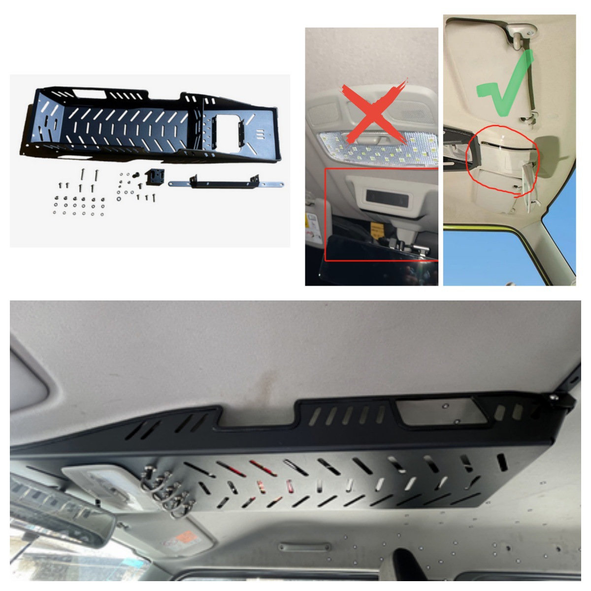 Suitable for 2018 JIMNY Jimny JB74 car modification parts car roof rack storage expansion rack