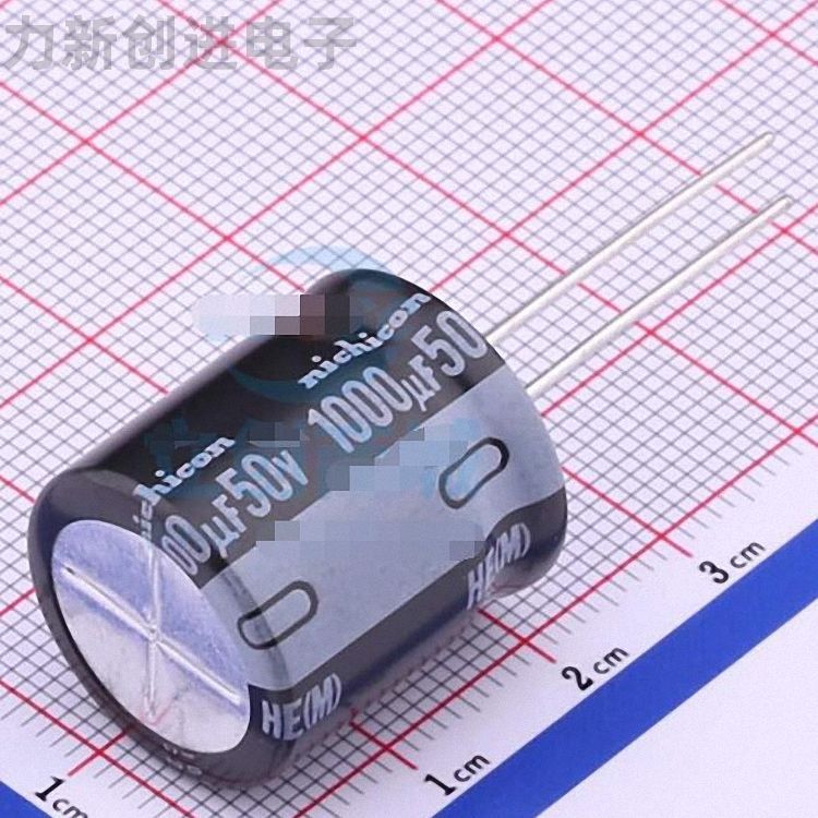 UHE1H102MHD3描述1000uF 50V电解电容器