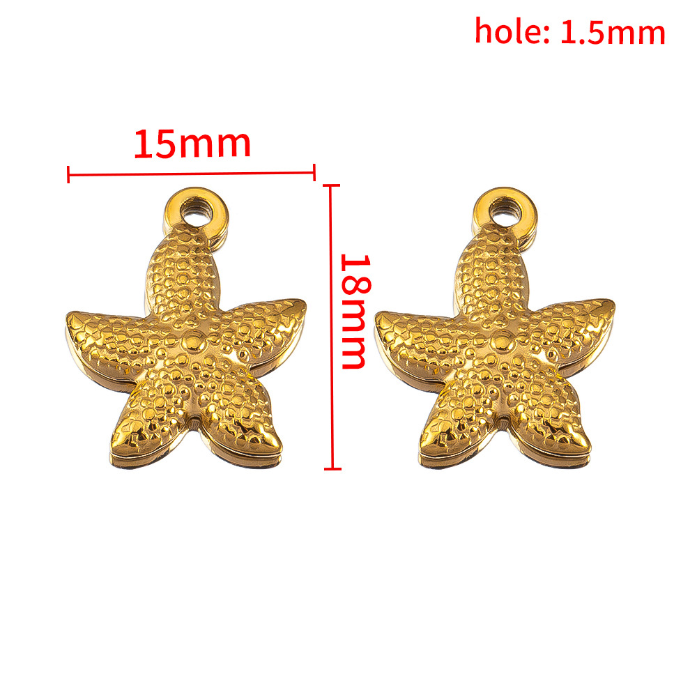 Golden-symmetrical thick starfish
