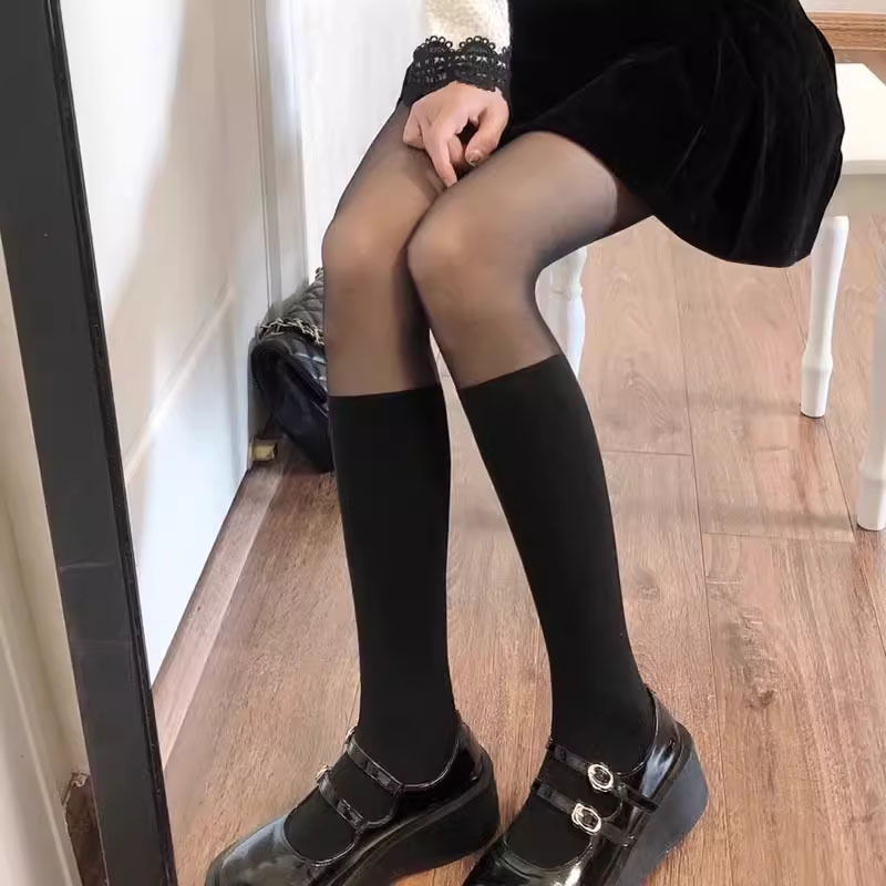 2415#검은색 위쪽과 검은색 가짜 송아지