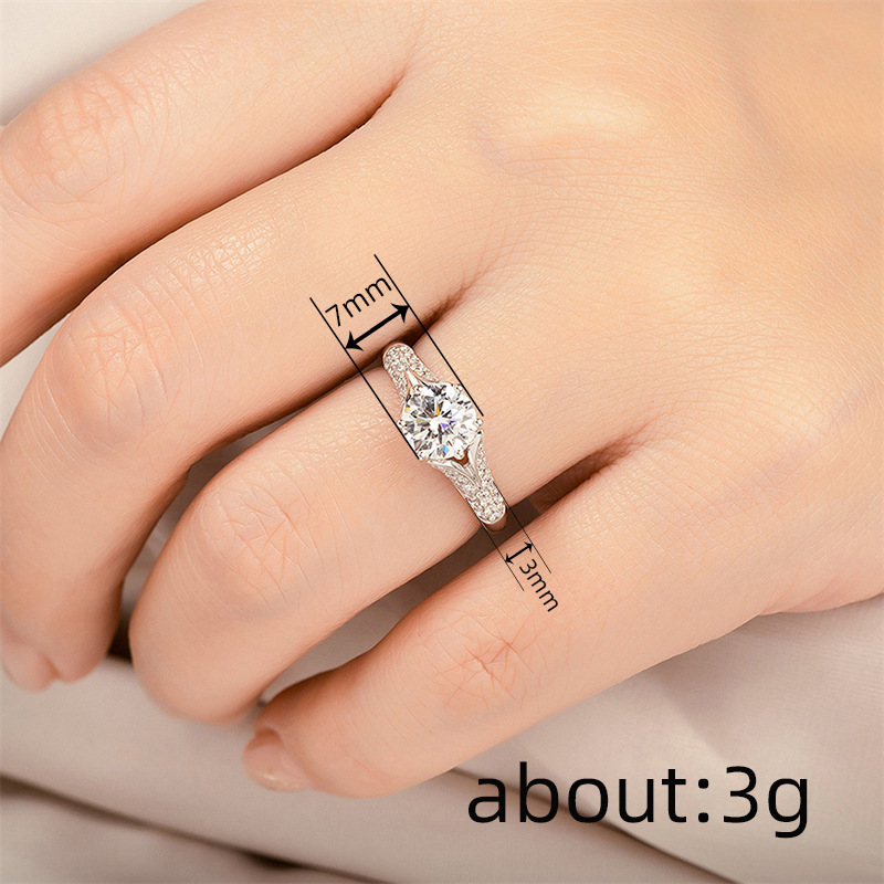 stone inlay with zircon