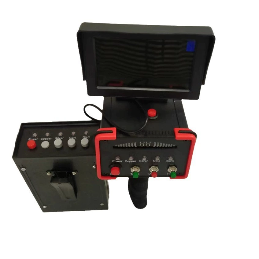 Новый дистанционный подземный металлоискатель Blackhawk с красной каймой и желтой каймой опционально