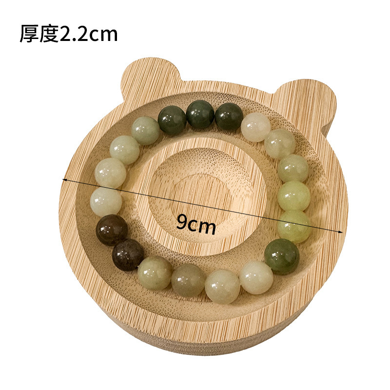 Puesto de Wenwan, pulsera en vivo, estante de almacenamiento, pulsera, joyería, bandeja, accesorios de tiro, soporte de exhibición de pulsera