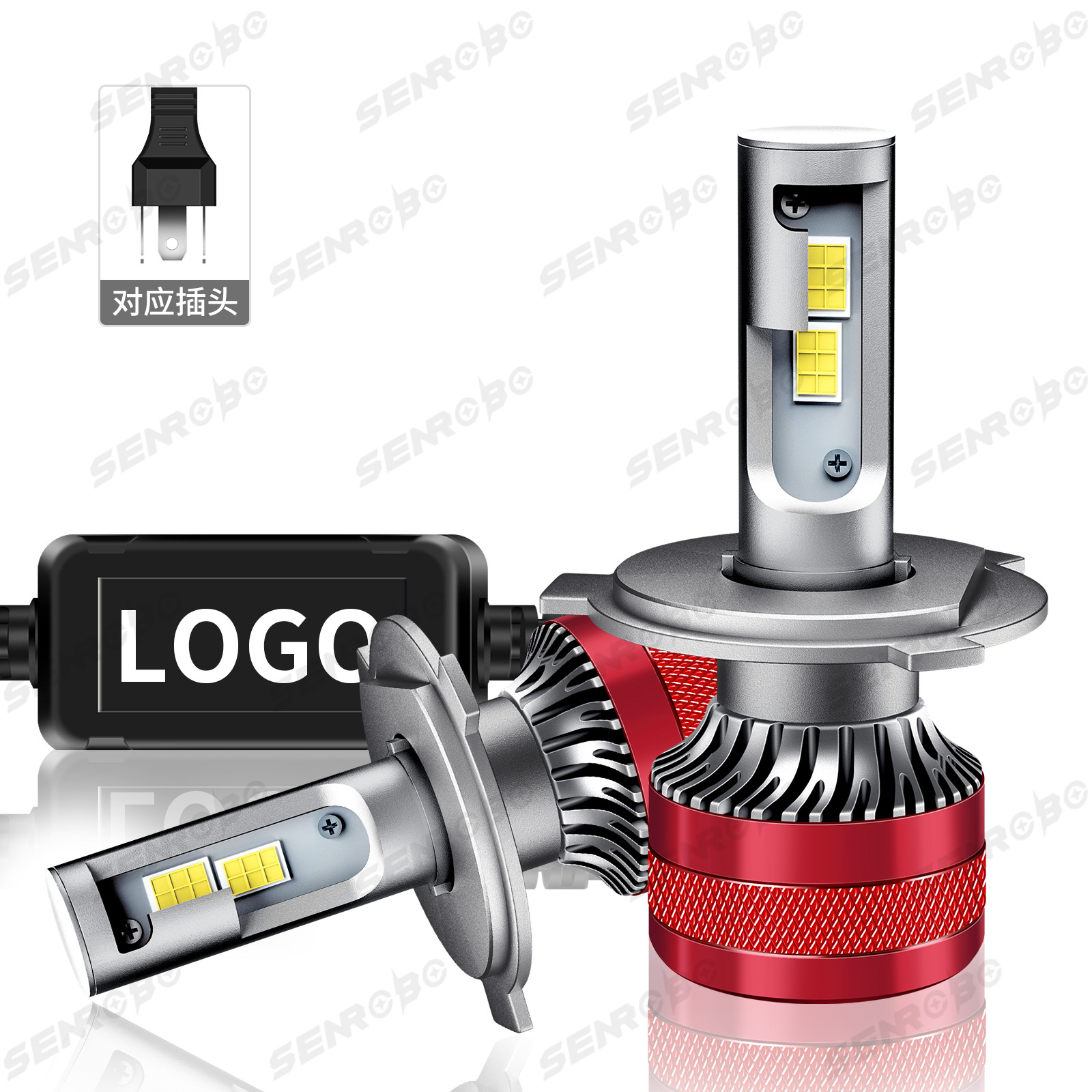 Exclusión transfronteriza para Amazon AliExpress R9 blade coche led faro H1H7H4H11 luz frontal de concentración de alto brillo image 7