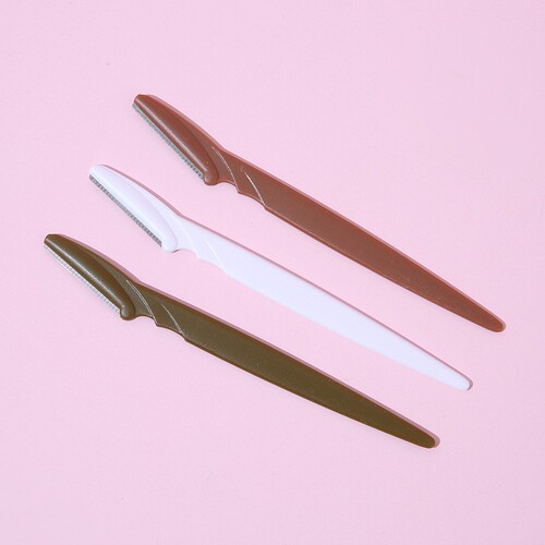 Manufacturer wholesale stainless steel sharp eyebrow trimmer, cosmetic eyebrow razor, razor, eyebrow trimmer, beauty tools