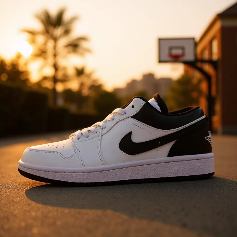Foreign Trade Cross-Border Aj1 Low-Top Basketball Shoes, Casual Trendy Versatile Non-Slip Wear-Resistant Retro Unisex Flat Sports Shoes