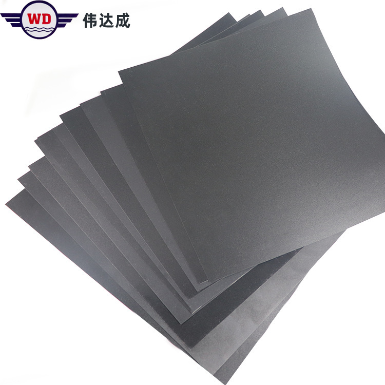 0.5黑色pvc卷材片材全新料分切冲型印刷吊牌挂钩pvc黑色胶板