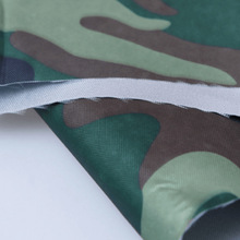 大花500D涂银防晒防水牛津布面料抗紫外线雨篷车篷迷彩布料