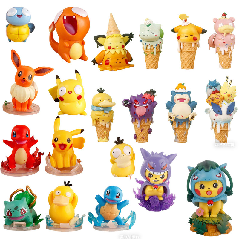 Pokemon Series Figurines Pikachu and Charmander Desktop Decoration Ornaments Wholesale Trendy Figures Pokemon Wholesale Pokemon Series Figurines Pikachu and Charmander Desktop Decoration Ornaments Wholesale Trendy Figures Pokemon Wholesale
