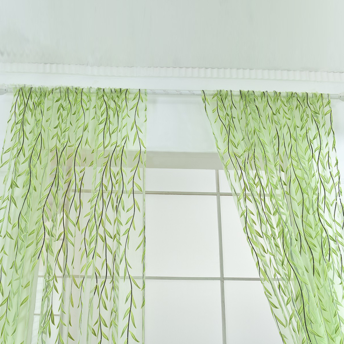 Fabricantes de venta al por mayor in situ impresión offset transfronteriza murciélago cortinas cortinas decoración de dormitorio sala de estar viento pastoral