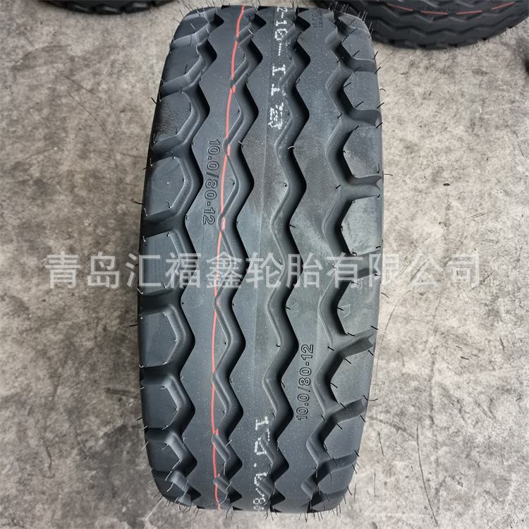 供应农机具铁犁轮胎 10.0/80-12IMP曲混联合捆草机真空可配钢圈