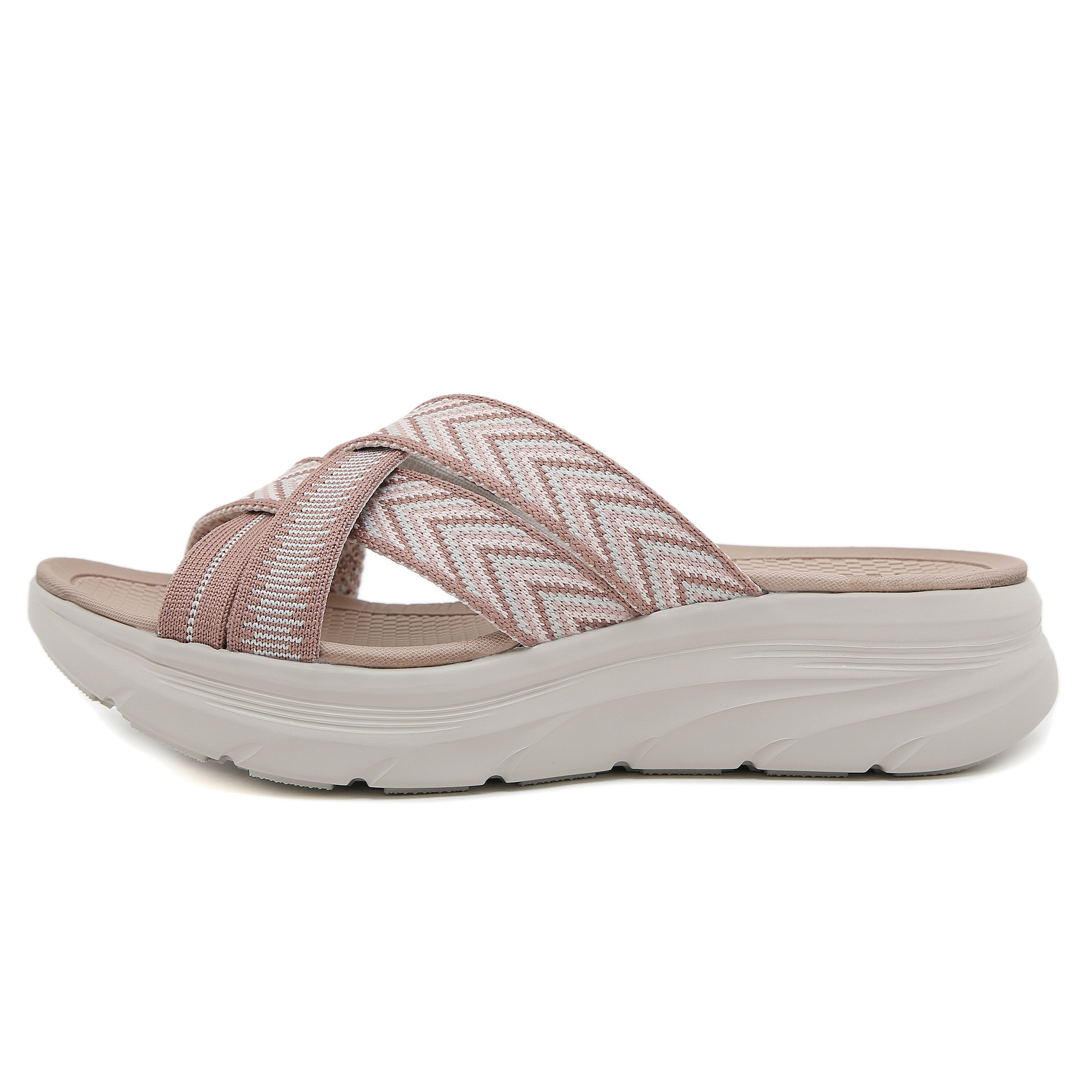 580-4 Amazon 2025 nuevo verano sandalias ligeras mujeres deportivas cómodas zapatillas de goma de tamaño grande