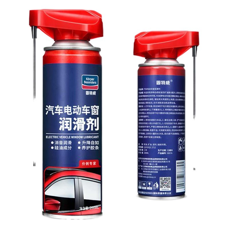 Goodway Power Window Lubricant Оптовая продажа 200 мл Прямая продажа Автомобильный люк Окно Смазка для устранения шума