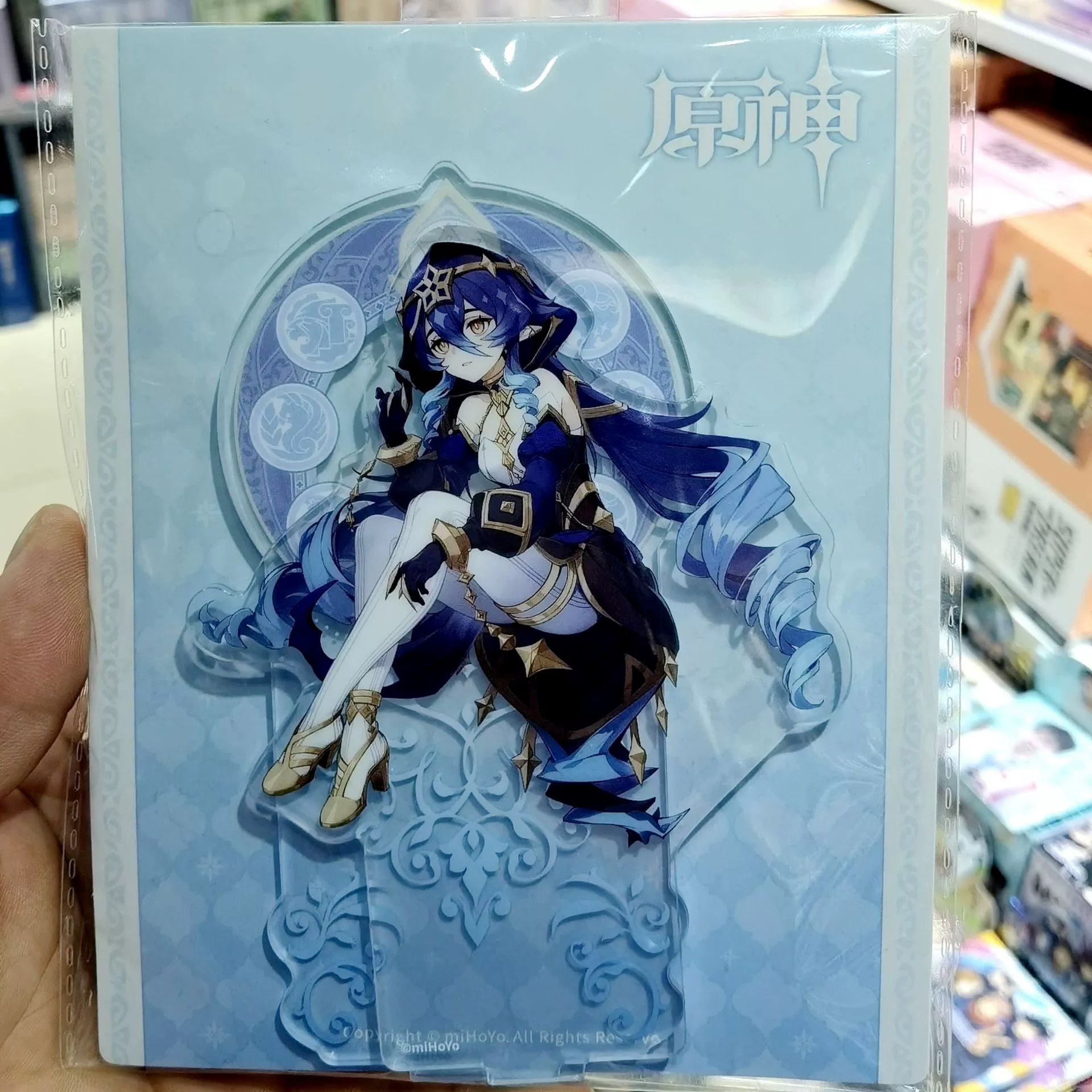 Подлинная молния Бог Фунингa Яхей Сон Насида Ходокwanderer Acrylic Card Series