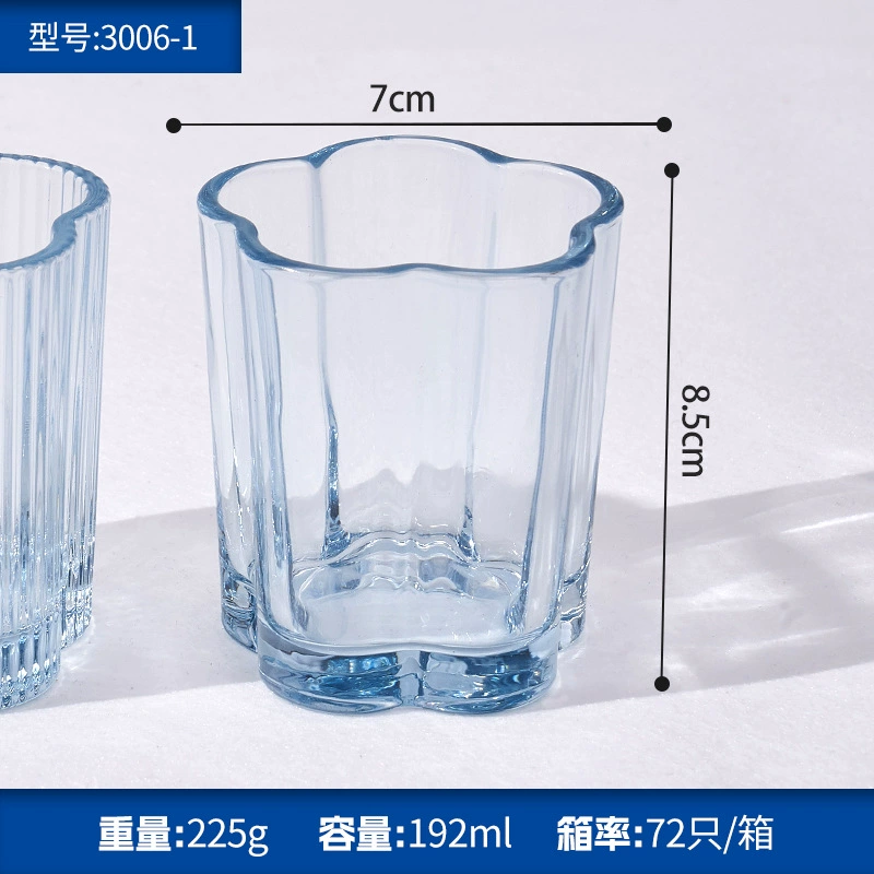 Стеклянная подсвечник лепестков чашка современные подсвечники аромакружка ароматическая чашка романтическая подставка для свечей