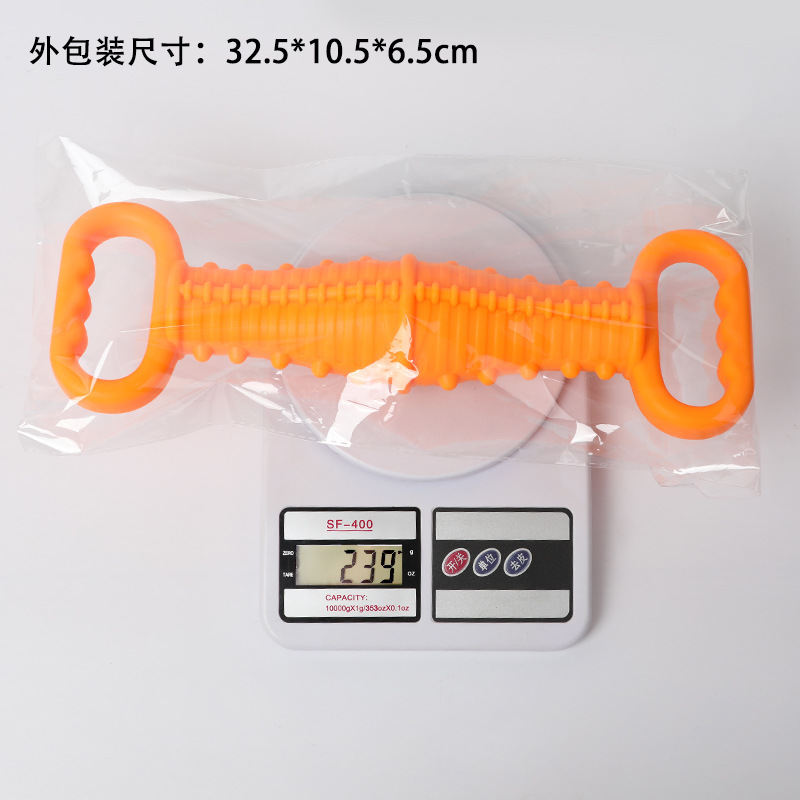 Nuevo perro interactivo voz larga perro juguete TPE soplado entrenamiento perro mordedura de juguete para mascotas Amazon seleccionado