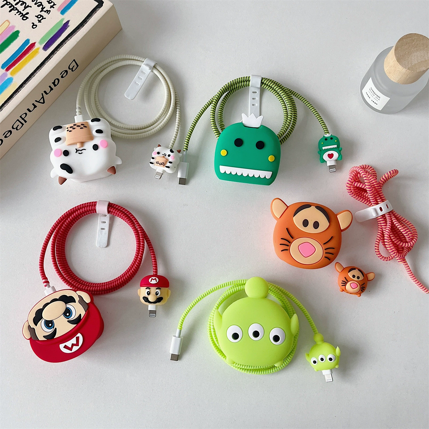 Apple, cartoon protective case charging, iPhone20, charger, 20W
