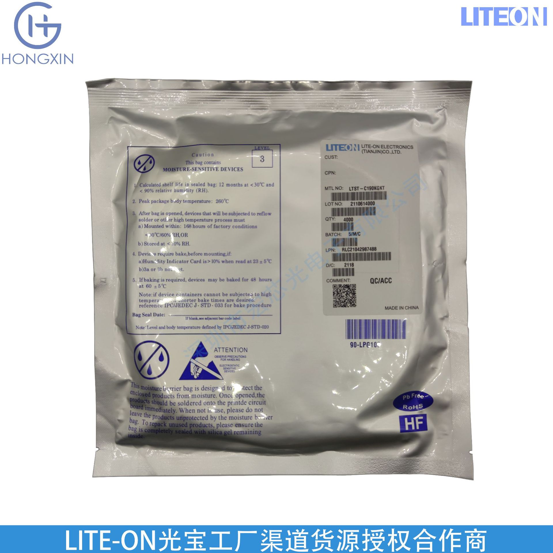 LTST-C190KGKT SMD LED/LED Chip, Rectangular Lens Shape, Green Lighting Color