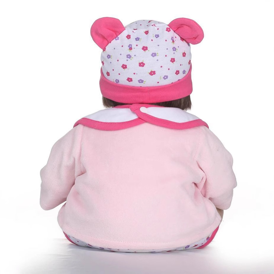 Muñeca de simulación de silicona suave juguetes para bebés educación temprana accesorios de fotografía especial para bebés ragdoll cuerpo 6098