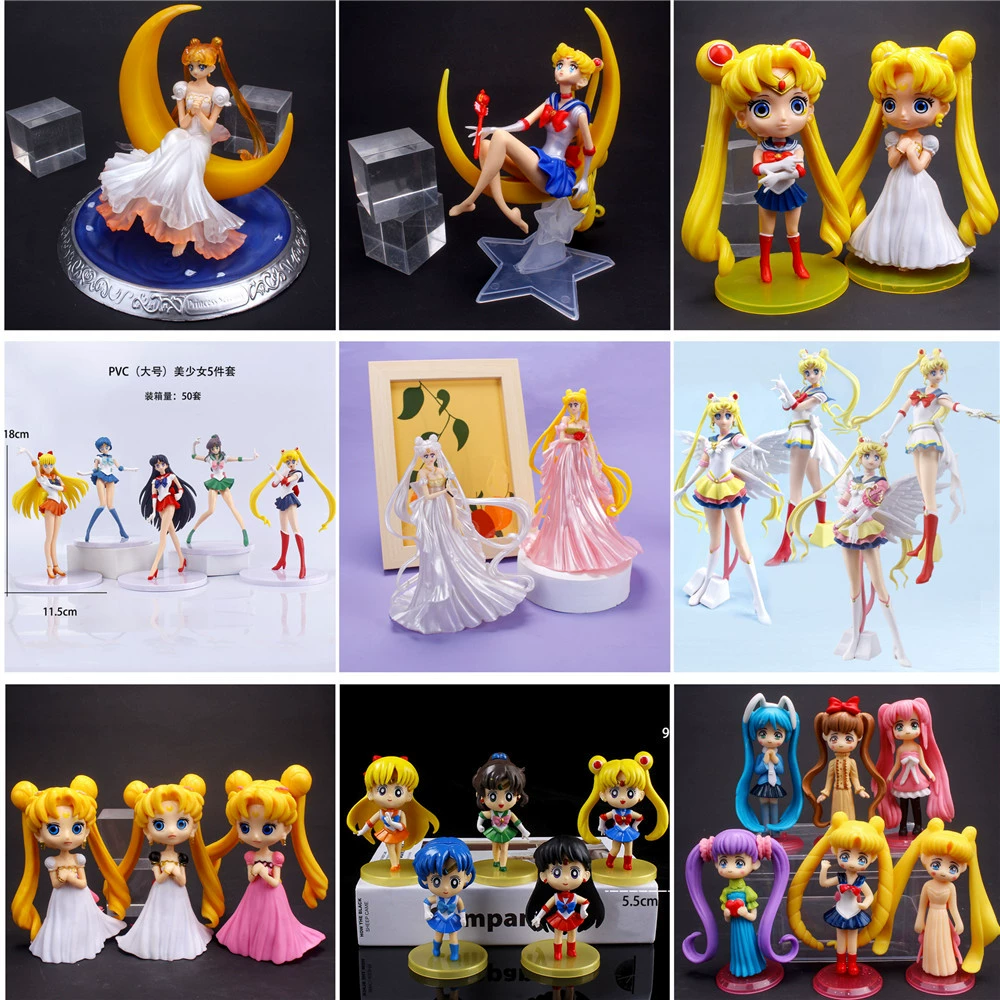 Минифигурка (Sailor Moon) PVC костюмные фигурки, разные варианты, 11–18 см, коллекция