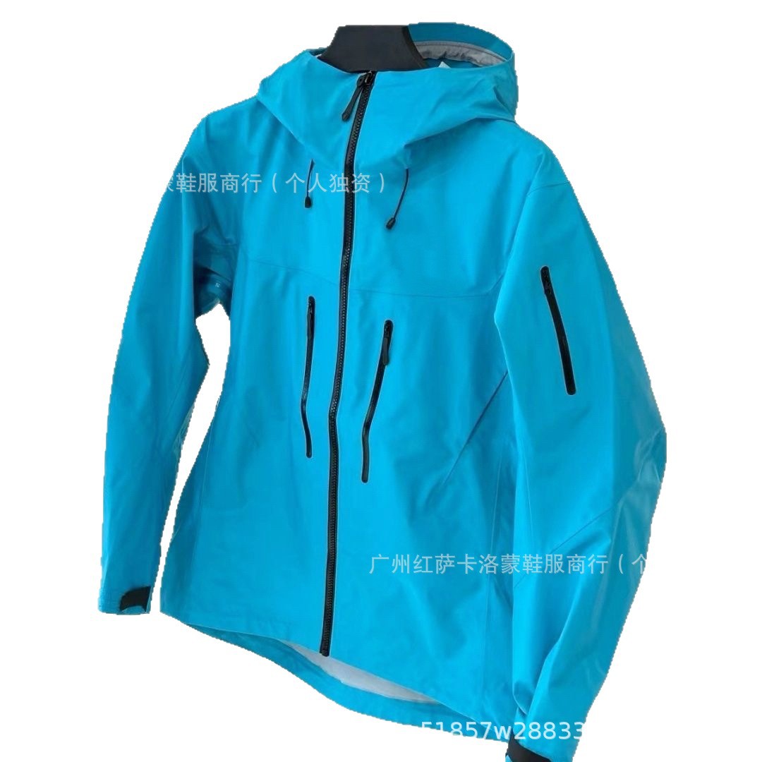 Bird 's Home LT duro al aire libre ropa de asalto deportiva de tres capas de goma a prueba de viento impermeable pareja ropa de montaña encapuchada