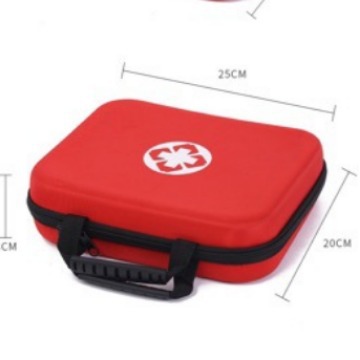 (2개) 국경 간 가정용 응급 의료 키트 휴대용 여행 야외 기내 반입 의약품 보관 키트 제조업체 EVA 응급 처치 키트