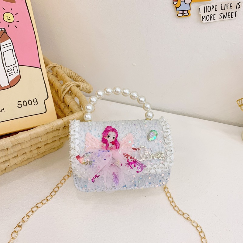 Bolsos para niños accesorios de perlas bolsos de hombro para niñas bolsos de mochila para niños bolsos accesorios para bebés rojos bolsos de cambio