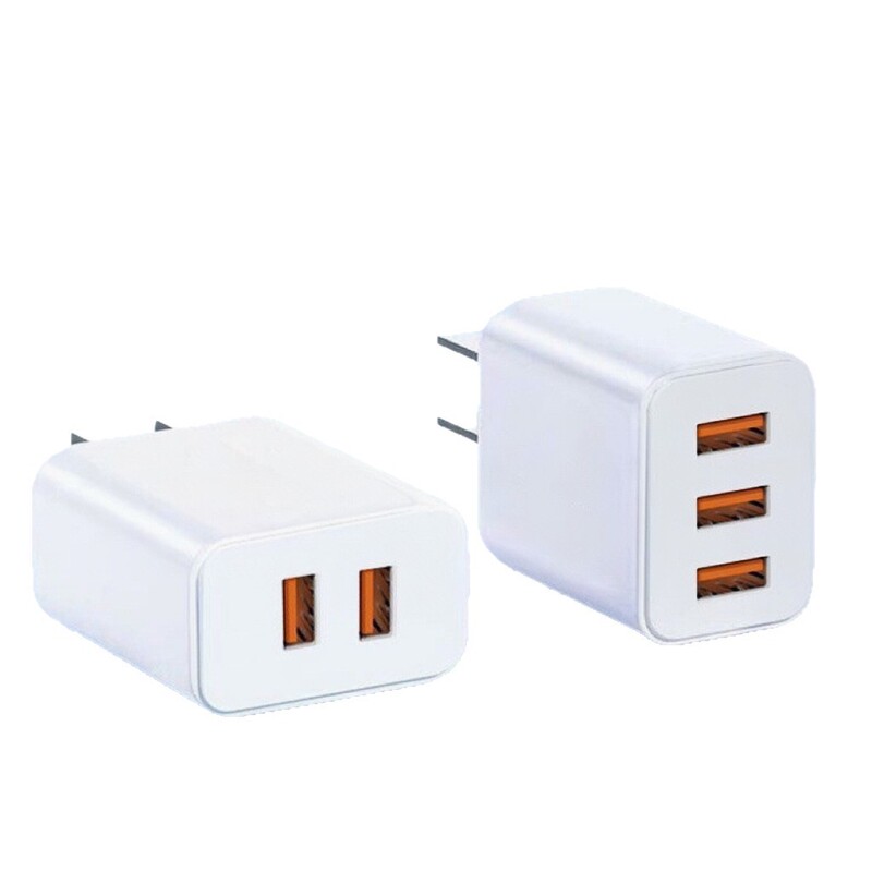 5V2A マルチインターフェース充電ヘッド 3C 認定マルチポート USB 高速充電ヘッド携帯電話充電器電源アダプタ卸売|undefined