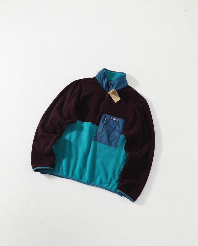 pata 1/2-Zip フリース プルオーバー アウトドア ウォーム ハーフジップ プルオーバー フリース スウェットシャツ|undefined
