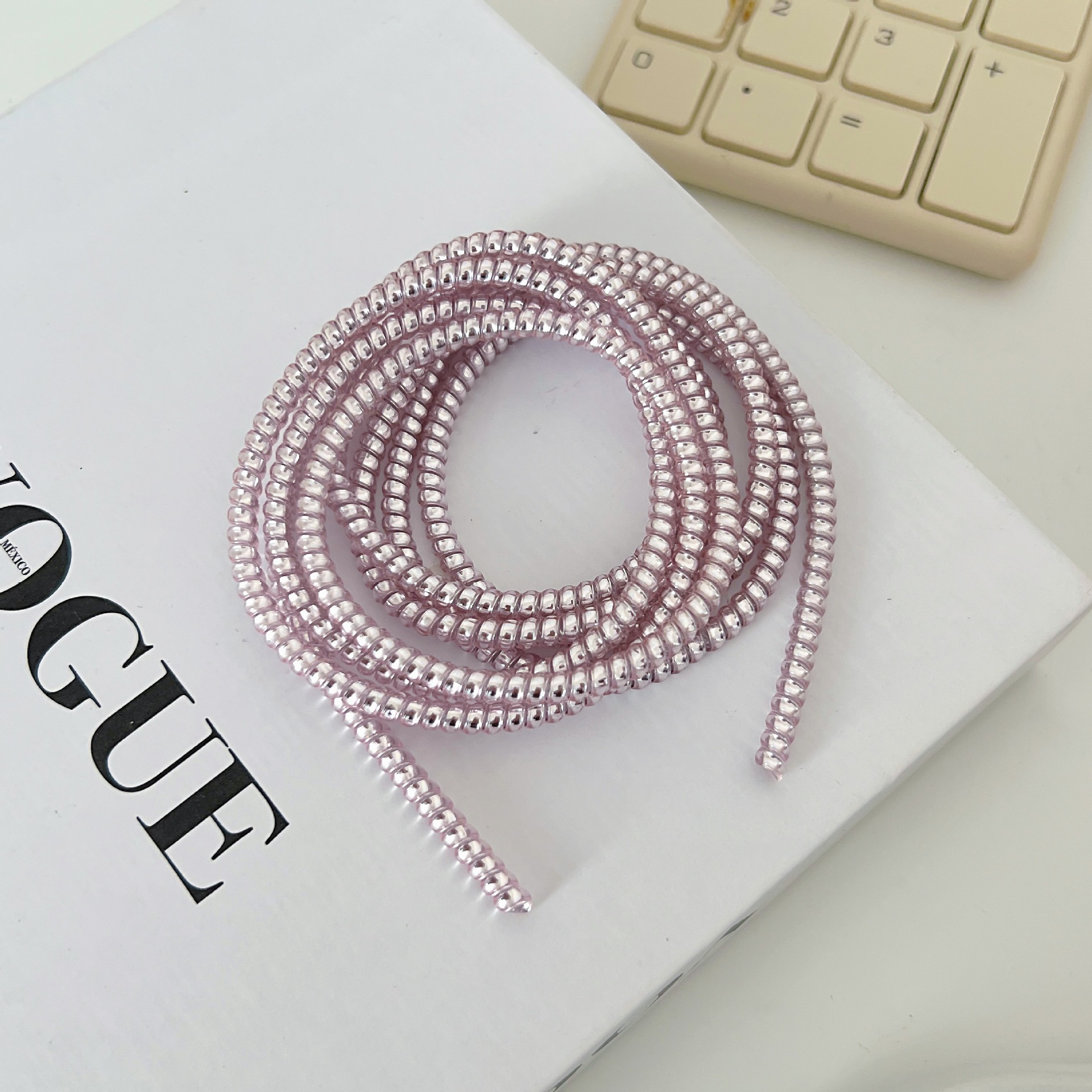 1,4 m 1,6 m cable de datos cuerda de protección anti-suciedad cable de teléfono móvil cuerda de bobinado anti-rotura cargador cubierta de protección de alambre