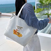 Shopping bag, one-shoulder bag, capacious cloth bag, wholesale