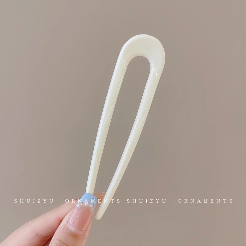 Peine de inserción de artefacto para el cabello con cabeza de bola fija, horquilla para mujer, horquilla al revés, horquilla en forma de U, nuevo peine para el cabello 2025