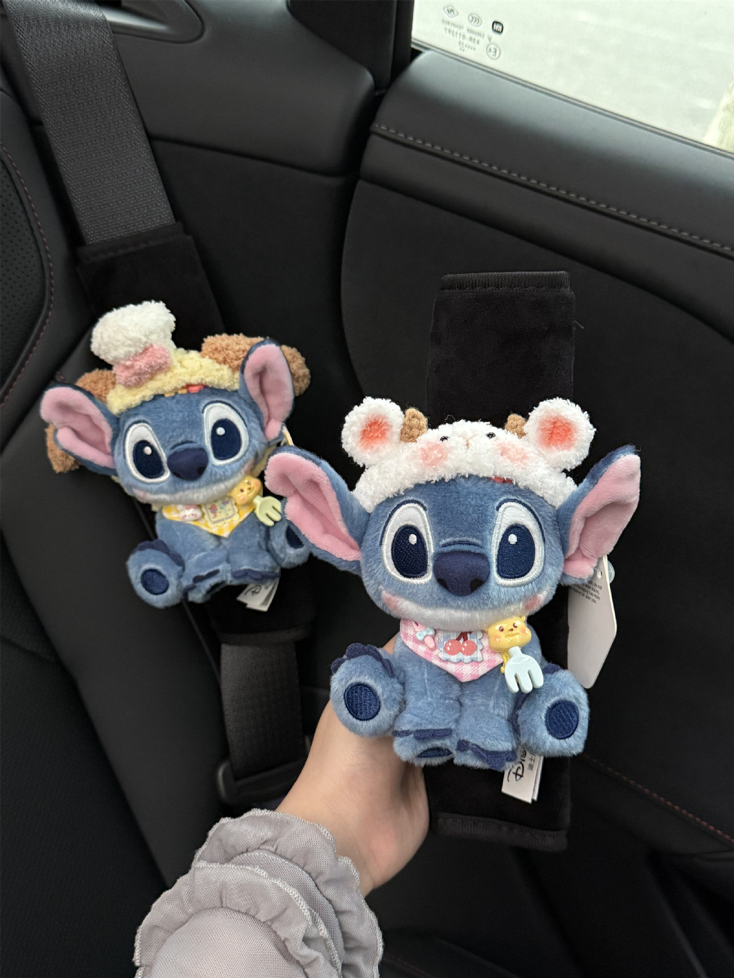 Genuine Stitch Car Seat Belt Shoulder Cover Anti-Wear High-End Car Seat Belt for Women in All Seasons