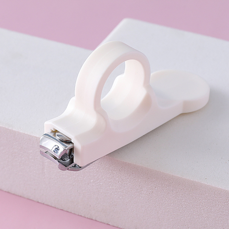 Bebé avión cortaúñas de acero al carbono pulgar cubierta solo bebé cortaúñas bebé especial anti-carne cortaúñas