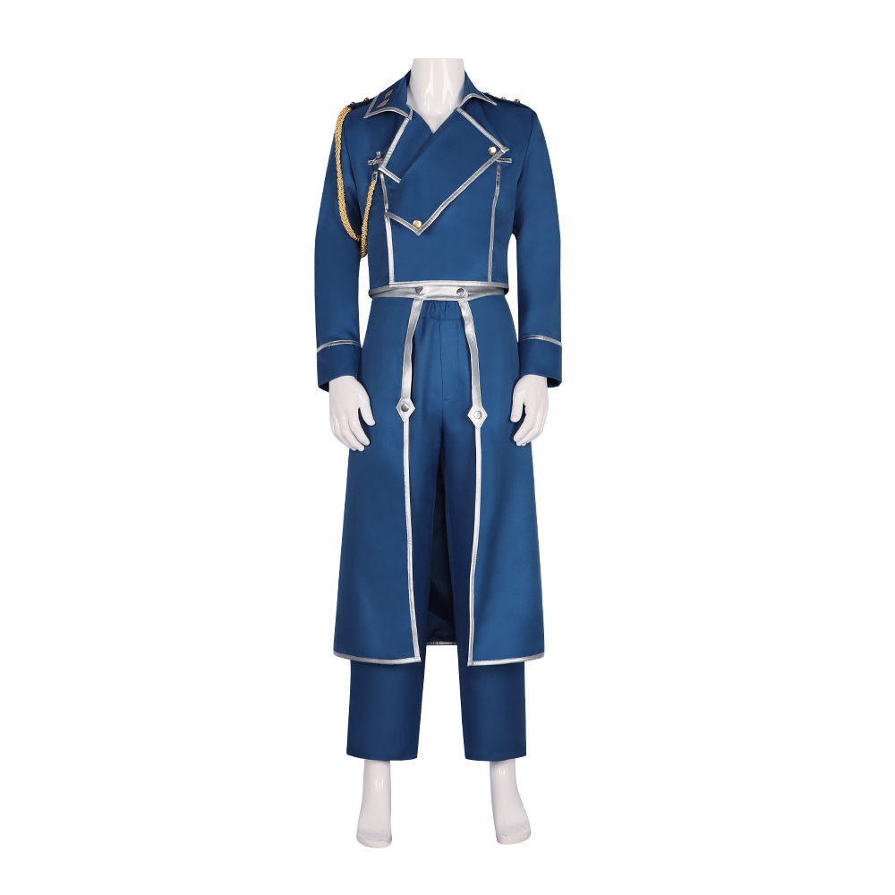 Fullmetal Alchemist cos costume Alchemist Colonel Mustang performance costume cosplay Halloween costume