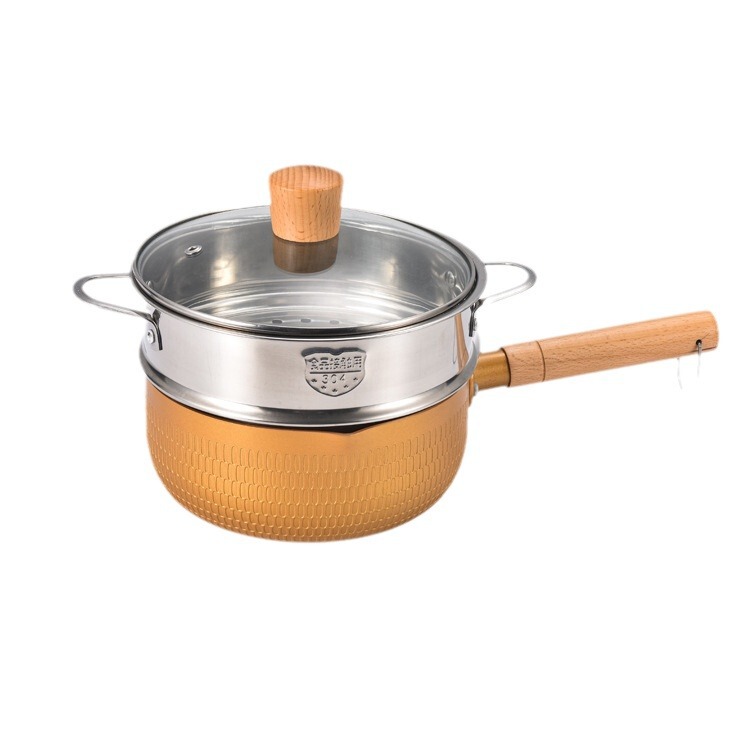ステンレス304蒸し器蒸し饅頭台所用品18/20/22cm雪平鍋セット蒸し器メーカー卸売り|undefined