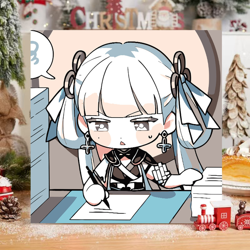 M487 / 20*20cm バックボード + ペイント + ブラシ