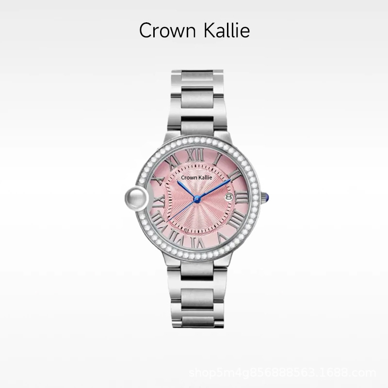 Crown Kallie [Pink Balloon] Confession Series Anniversary Limited Fully Automatic Women's Watch Ck8134